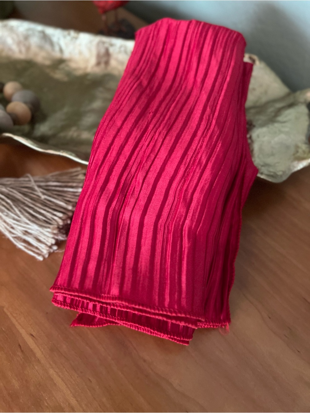 Pier 1 Imports Red Napkins Set of Four New With Tags